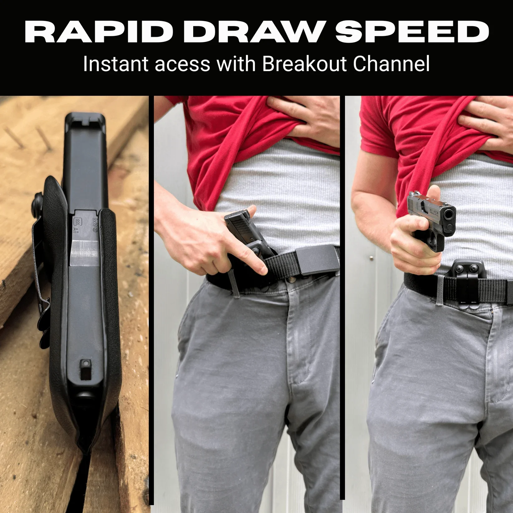 Breakout 2.0 IWB Holster, Built for Bigger Guys. - Image 5