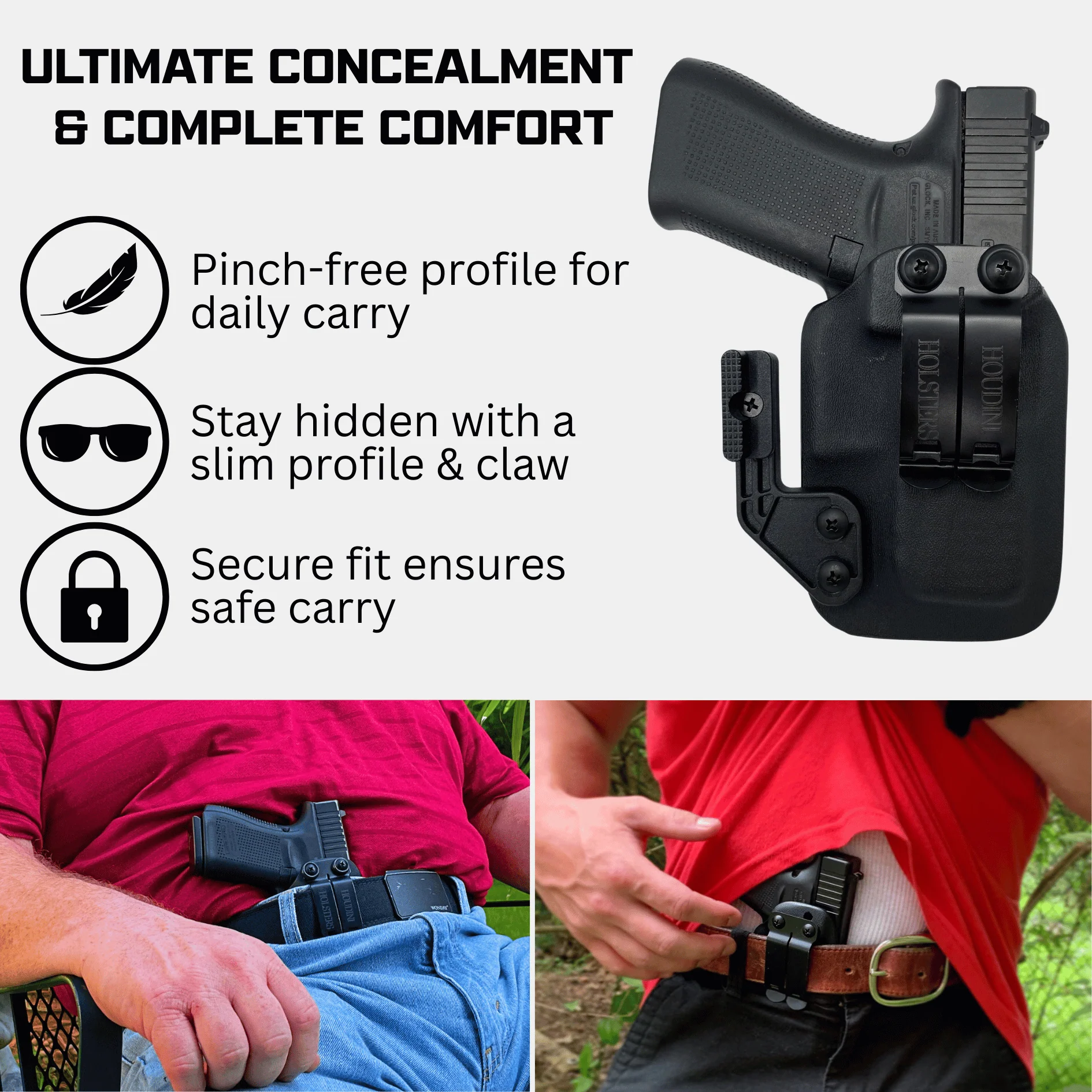 Breakout 2.0 Holster Built for Maximum Concealment - Image 3