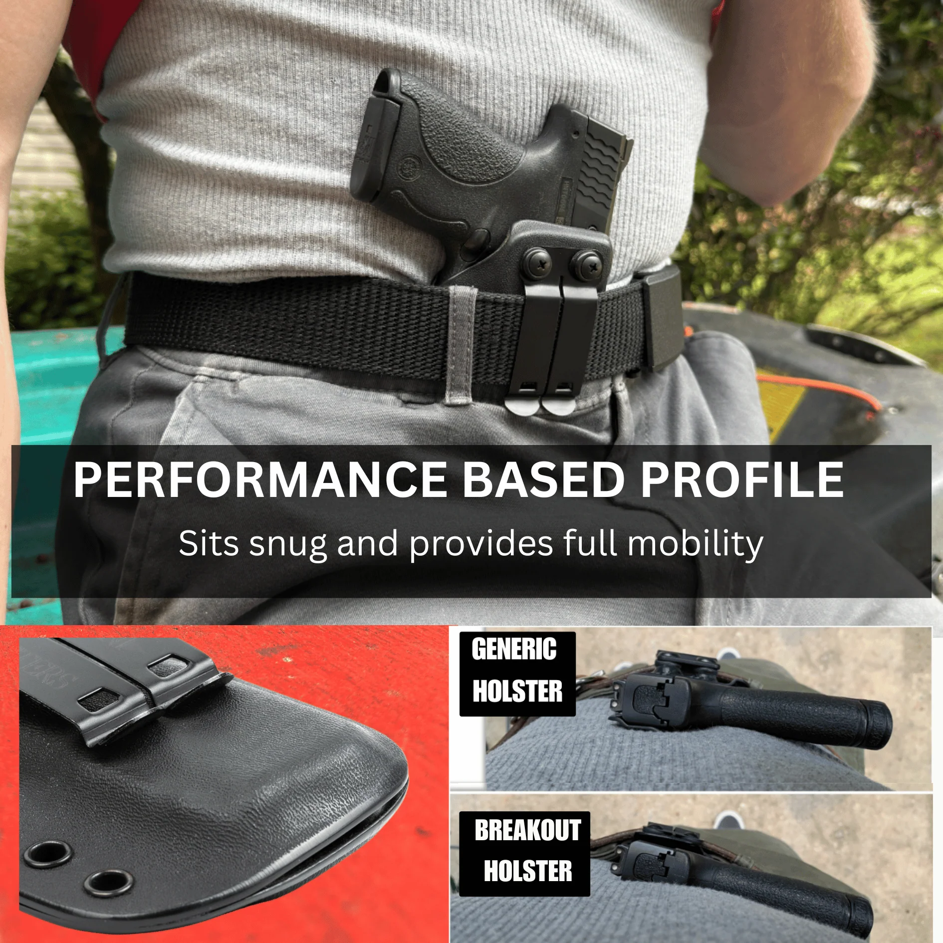 Breakout 2.0 IWB Holster, Built for Women. - Image 7