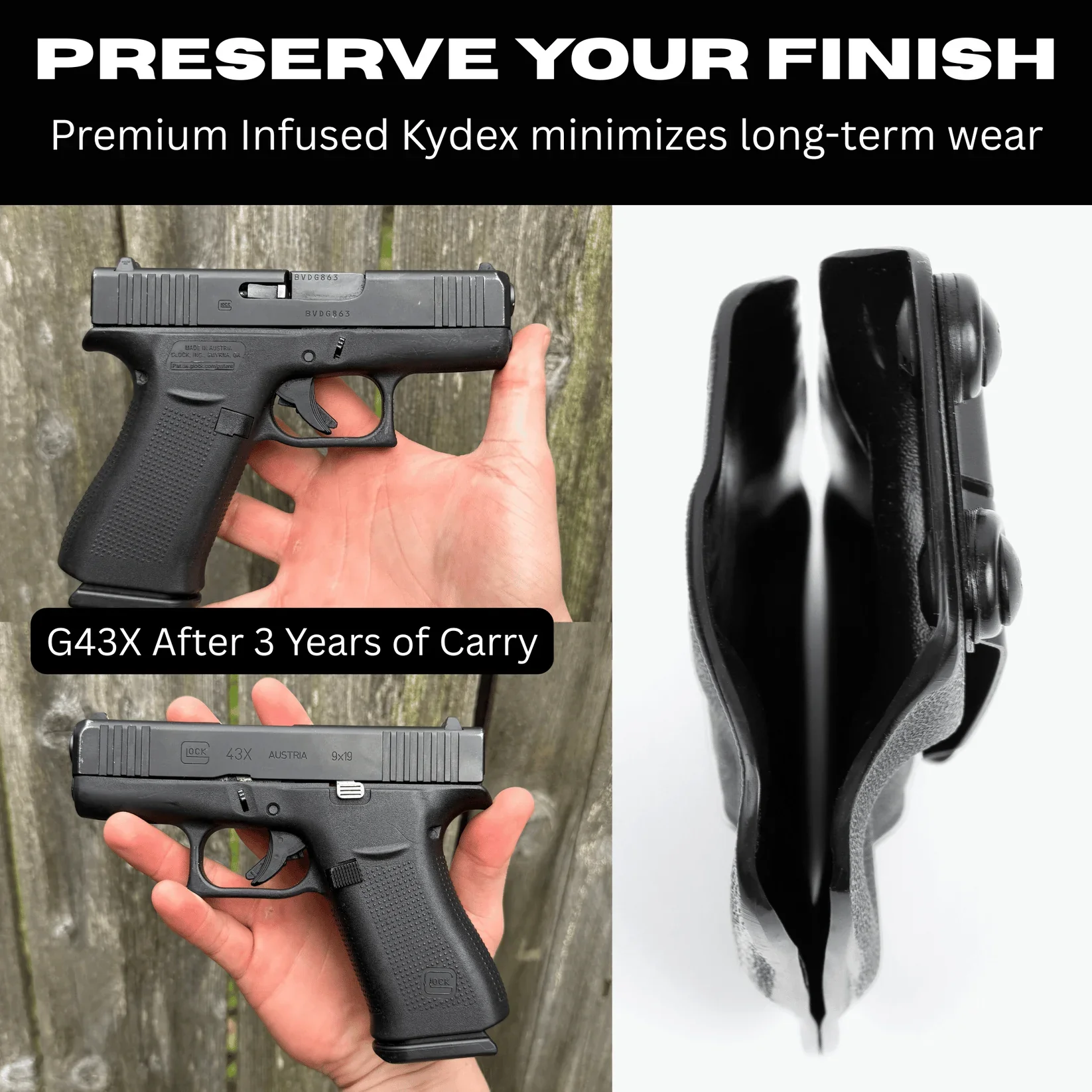 Breakout 2.0 IWB Holster, For Rapid Draw Speed. - Image 5