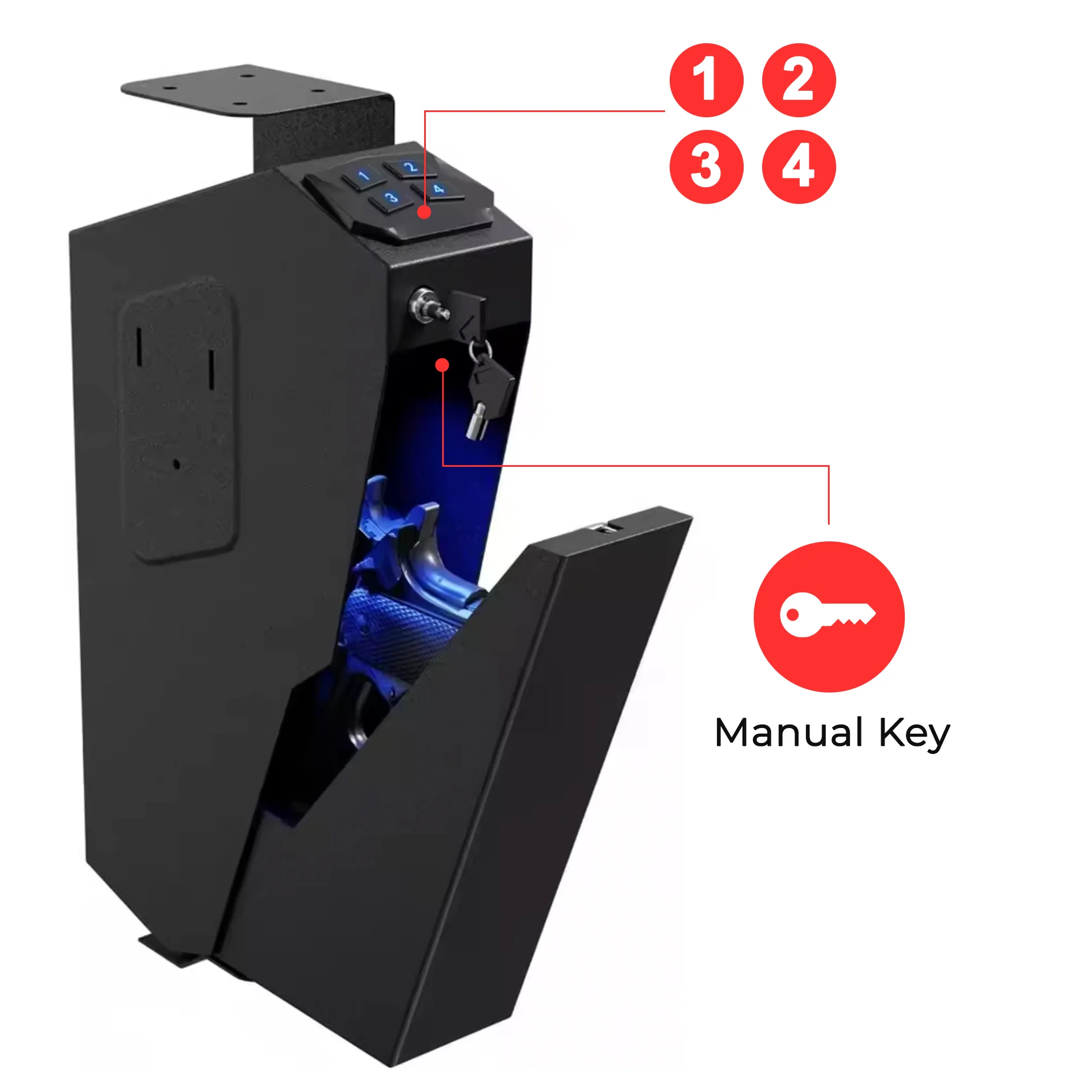 Houdini Bedside Safe